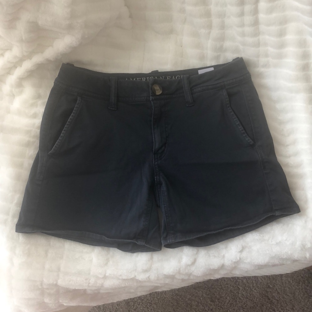 American eagle navy cotton shorts